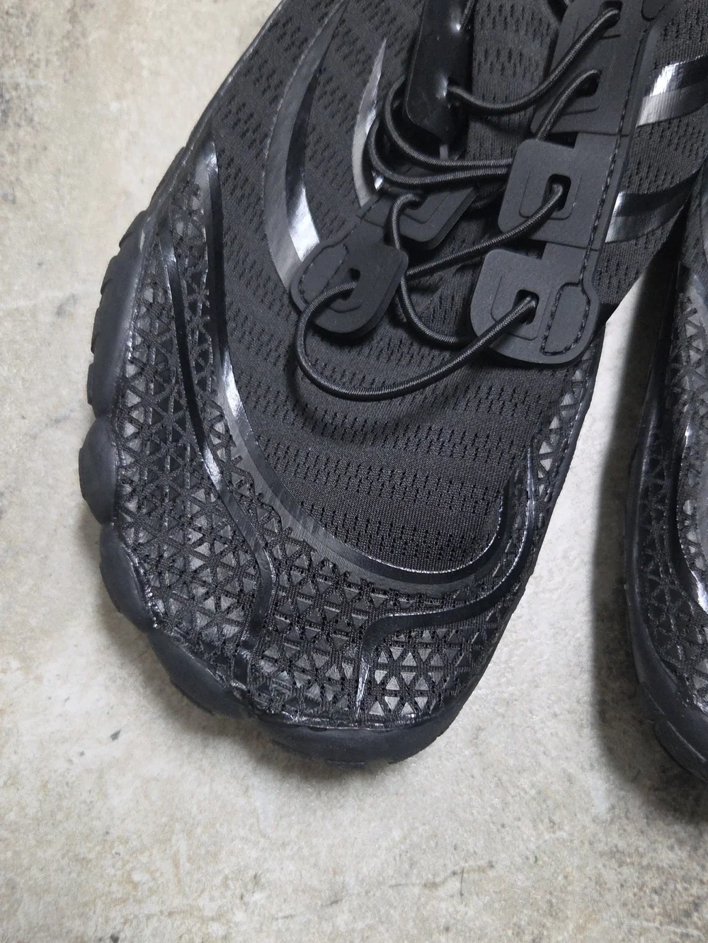 Men's Black Slip-On Athletic Water Shoes